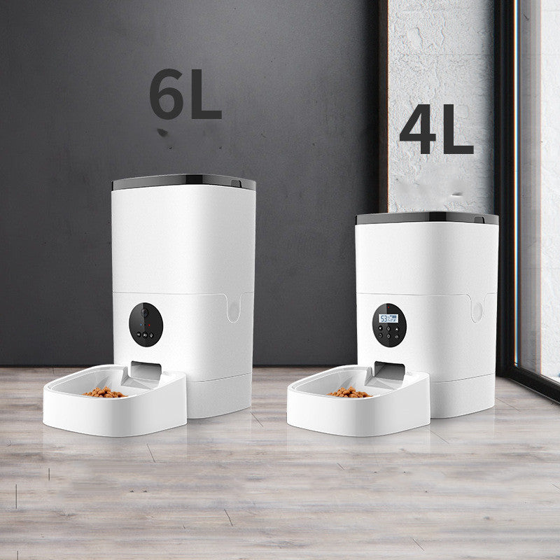 Automatic pet feeder.