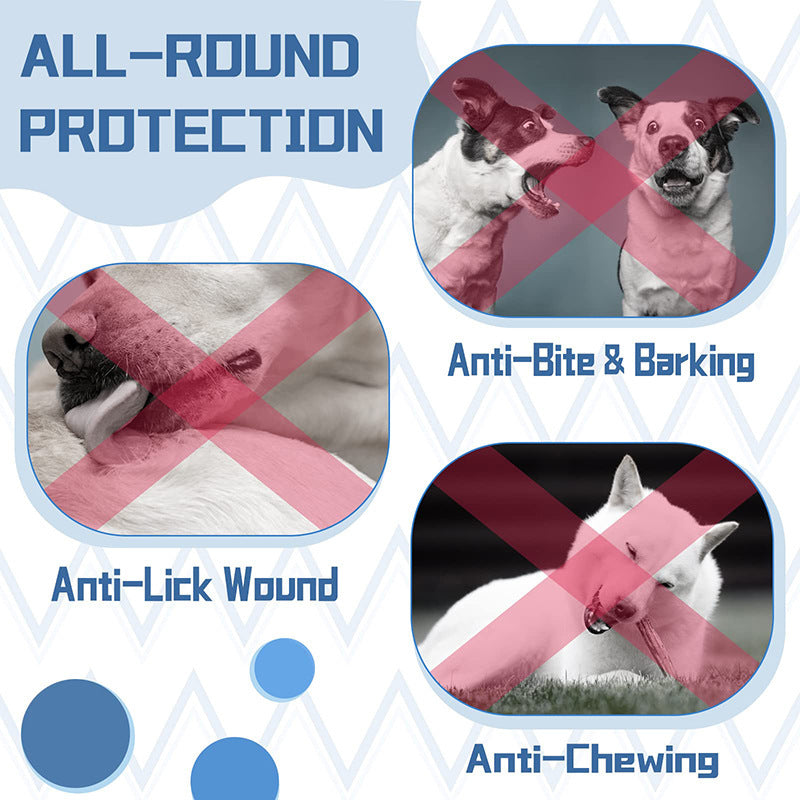 Breathable dog muzzle