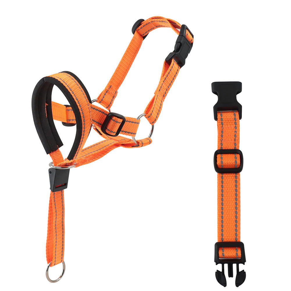 Adjustable Nylon Dog Muzzle – Soft & Secure Pet Restraint for Safe Handling and Training