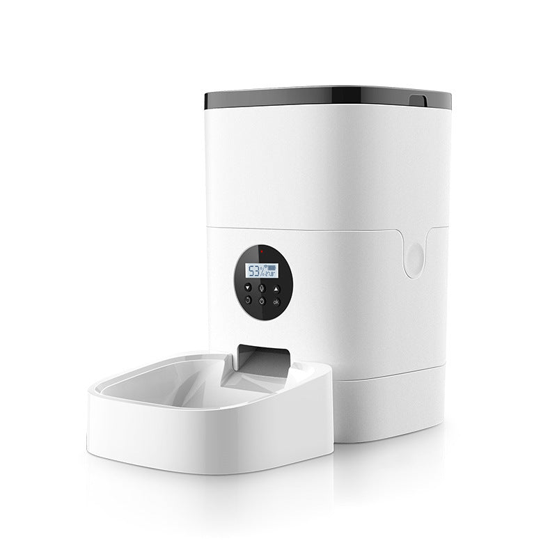 Automatic pet feeder.